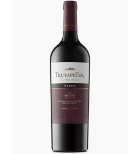 Vino Trumpeter Reserva Malbec 750 cc