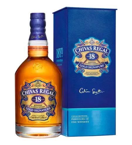 Whisky chivas regal 18 años