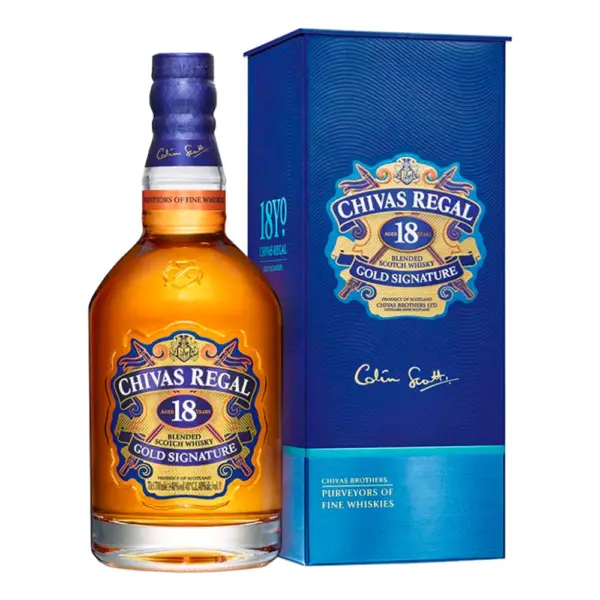 Whisky chivas regal 18 años